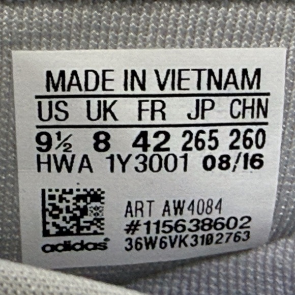 Adidas Cloudfoam Lite Walking Slip On Shoes Gray White Slip-On Sneakers Size 9.5 - Picture 10 of 11